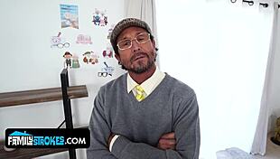 Step-Grandma begs for spit-roast! Pound her with juicy cocks now