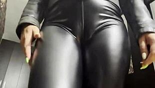 i missed showing off my cameltoe in leather so hello from your big ass latina stepmom pov