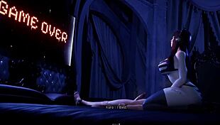 gothic kuro witch dominates with facesitting femdom under her spell close up asshole