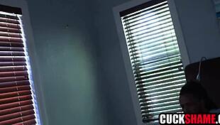 Cuck hubby eyes wife ass stuffed by massive bbc