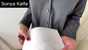 secretary in hijab bent over boss's couch taking huge cock doggystyle 😈🍑