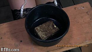 cutie bends over for harsh caning punishment across her bare skin