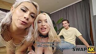 veronica leal and vera jarw swap husbands for rough kinky party swap