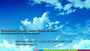 Hinata teases with bikini fingering and handjob voyeur foreplay in field