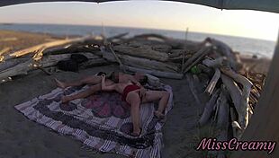 Stepdad drags me to nudist beach groping my pussy publicly then fucks me hard in front of strangers part 2