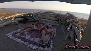 Stepdad drags me to nudist beach groping my pussy publicly then fucks me hard in front of strangers part 2