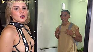 Come watch me fuck my stepsister's best friend hard in homemade cuckold action.