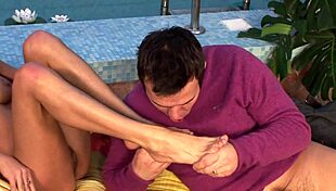 Blonde Milf's Slutty Feet Tease Before Monster Cock Fucks Her Hard