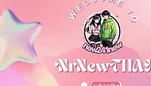 Thai babe hikes skirt flashing wet pussy on public garden trail