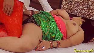 bent over this chubby indian milf aunt gets pounded doggystyle till she screams!