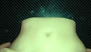 homemade anal gaping on desk with candy's tight asshole ripped clothes cum dripping