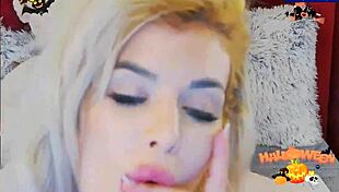 maya maley teases in tight jeans flashing big tits ass and pierced clit