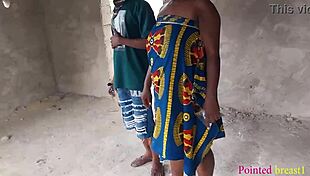 two big cocks pamper big ass wife backyard erotic threesome