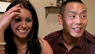 jackie daniels pumps thick dick into her mouth post-sex cumshot