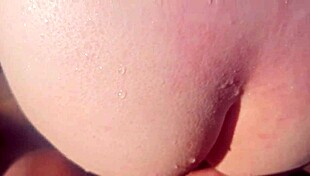 hey check out this redhead getting poolside sex action