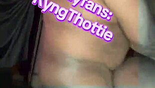 roommate pounds fat granny's huge hairy pussy then busts nut deep in her juicy ebony ass