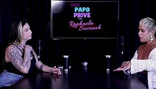 she loves showing off feels real misses foreplay skips guys without plans kisses girls-just joana in sheer red