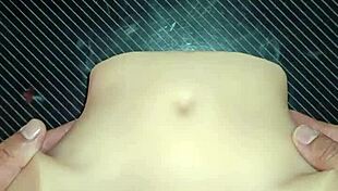 homemade anal gaping on desk with candy's tight asshole ripped clothes cum dripping