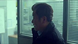 damn kim seo young gets doggystyle railed by cop in shop