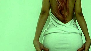 i rip her dress off and fuck my curvy girlfriend's ass hard