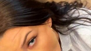 Kloe Love rides best friend's stepdad in POV