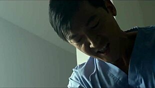 damn kim seo young gets doggystyle railed by cop in shop