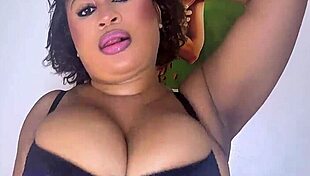 This slutty goddess spreads her hairless pussy wide on the desk squirting huge with dildo mess.