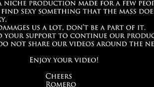 blonde vs brunette in hot tits massage turning to lesbian scissoring fight