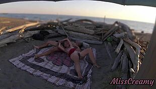 Stepdad drags me to nudist beach groping my pussy publicly then fucks me hard in front of strangers part 2