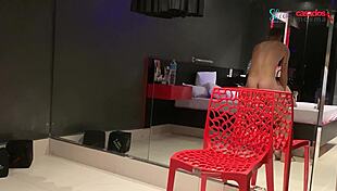 My wife rides young stud for hour while cuck just watches end