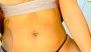 Redhead insta babe roseredvip spreads for intense pussy lick and muff dive cunilingus