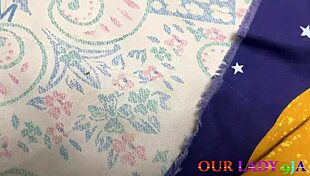 after bath ebony big tits babe takes stepbro's monster cock missionary and doggystyle creampie.