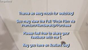 Trans gymnast squirts her motor milk everywhere??