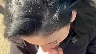 Why does he dump all that cum on her face after pounding her round ass?