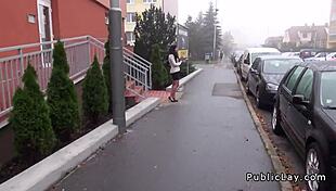 euro amateur couple picked up in public pov fucked hardcore indoors with monster cock