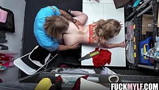 uh oh tutor danni caught stealing so ryan gives her hardcore pov lesson