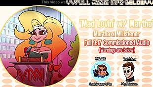 Martha's Wild NSFW Audio Lovin' with Listener Boss Cheating