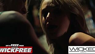 i spied on couple fucking then joined their big tits threesome