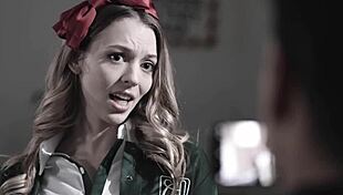 Cheerleader Teen Lily Larimar Gets Teacher Ryan Driller's Compliments