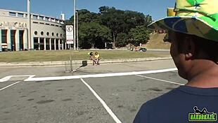 carol dias gabi pinheiro cheered brazil got brazilian monster cocks instead