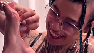 come lick and suck my perfect pretty toes deep while i gag on vibrator and cum hard