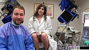 become doctor-tampa giving human guinea pig sophia valentina mandatory hitachi orgasms in hospital