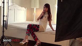 wow seductive yuria mano fingered to bikini creampie climax!