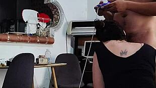 jugando con mi hijastro 😈 me folla duro y me llena de leche 💦 parte 1, qué rico!