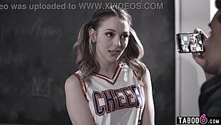 Cheerleader Teen Lily Larimar Gets Teacher Ryan Driller's Compliments