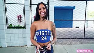 camila cortez the colombian student deepthroats and fucks hard cums on bus ride!