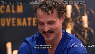 caught my pregnant wife cheating rough with gyno in ffm missionary