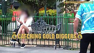 sexy latina slut tricked then pounded hard by old stud