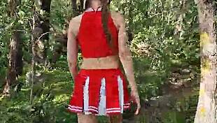 Hear those waves crash while i walk barefoot on seashore, forest upskirt tease??