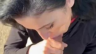 Why does he dump all that cum on her face after pounding her round ass?